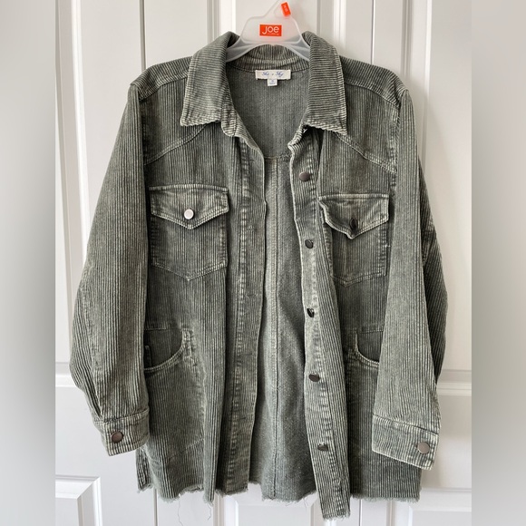 Green Corduroy Jacket - Picture 1 of 10
